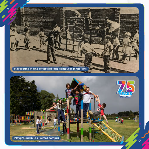 Playground: Commemorating our 75th anniversary.